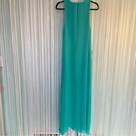 Bebe Chiffon Overlay Maxi Dress NWT - Picture 7 of 17